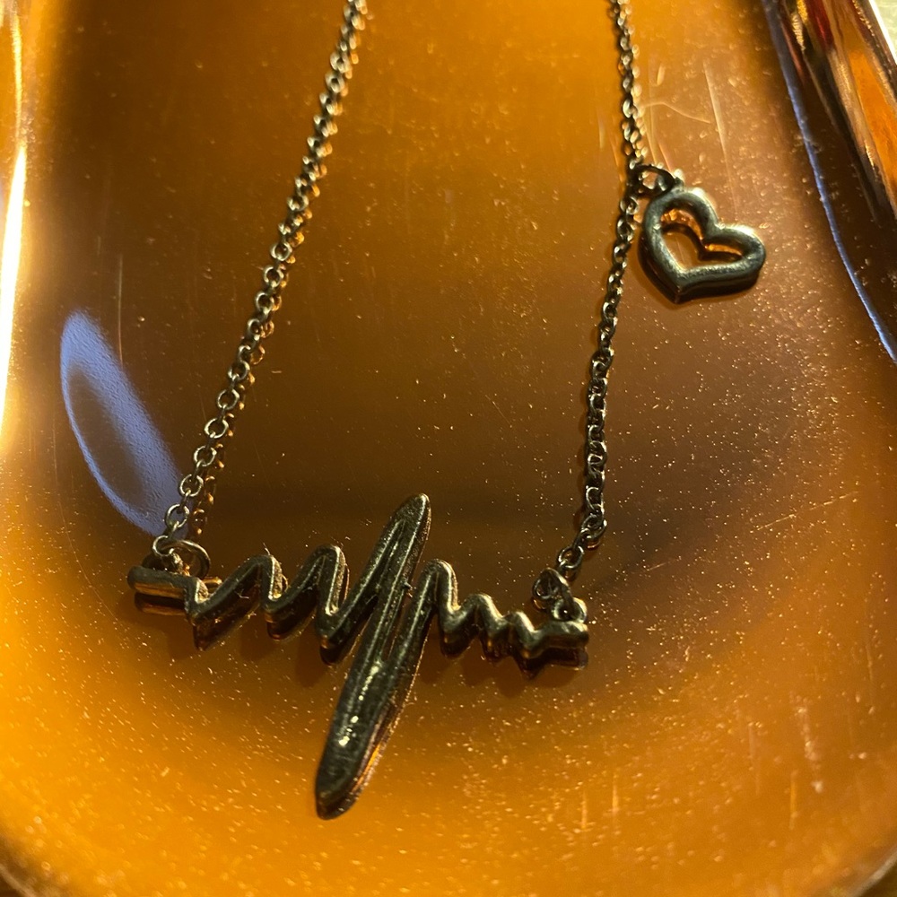 Cute Heart Beat Necklace